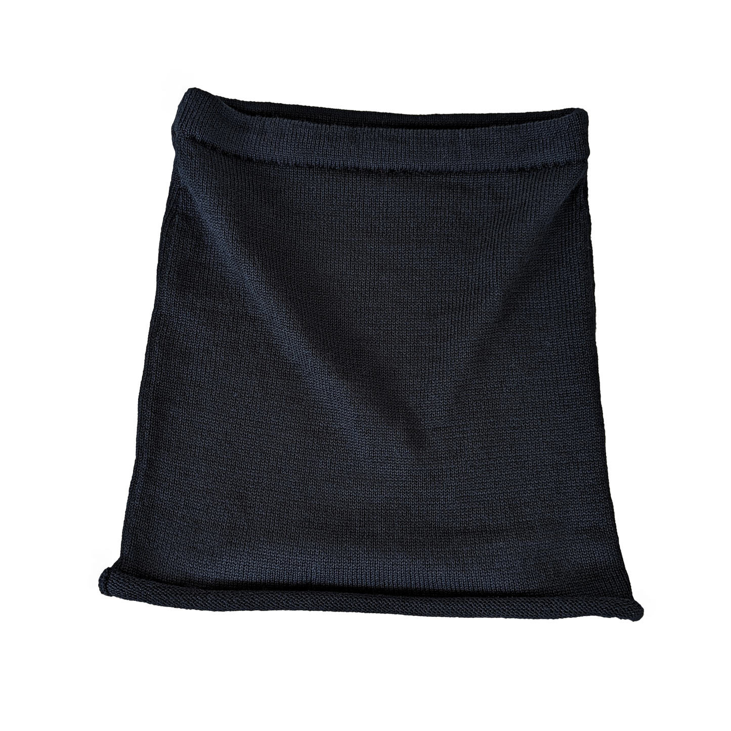 Knit Mini Skirt in Black - heyzoemay