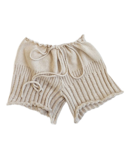 PRE-ORDER: Cotton Drawstring Shorts (Undyed) - heyzoemay