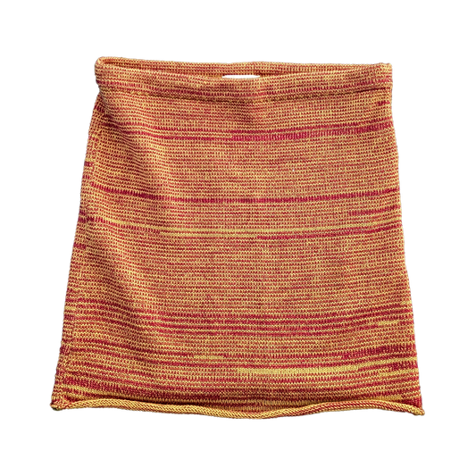 Knit Mini Skirt in Citrus - heyzoemay